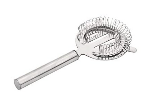 Velan Store Stainless Steel Cocktail Strainer/Hawthorne Strainer/Bar Strainer for Bar- Ste of 1 Pcs