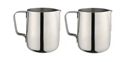 Velan Store Set of 2 Milk Jug (Stainless Steel) - 600 Ml-1