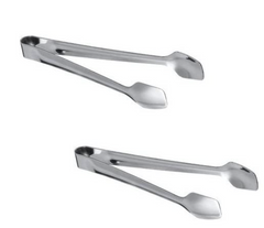 Velan Store Stainless Steel Sugar Tong- Set of 2-1