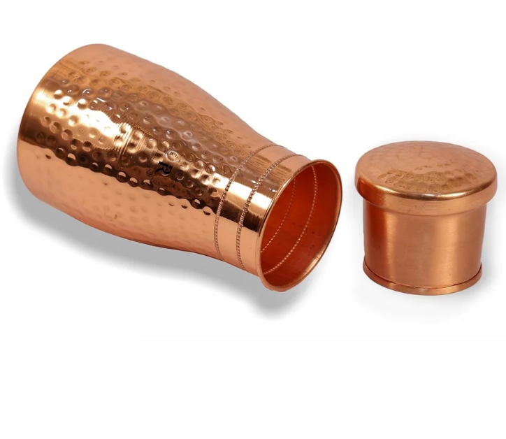 Copper Water Jar | Pure Copper Hydration Jar for Health | VelanStore-1