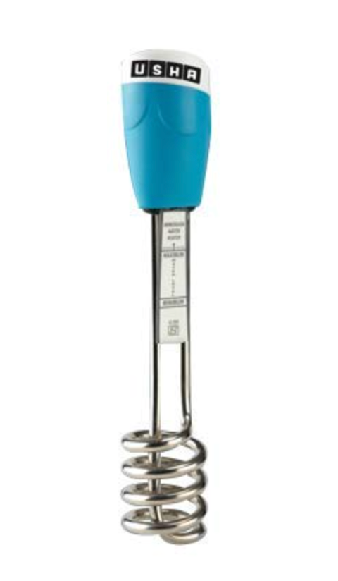 Usha IH 3810 1000 Watts Shock Proof Immersion Rod (Blue), Copper