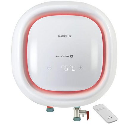 HAVELLS Adonia R 15 Litre 5 Star Vertical Storage Geyser with Whirl Flow Technology (White)