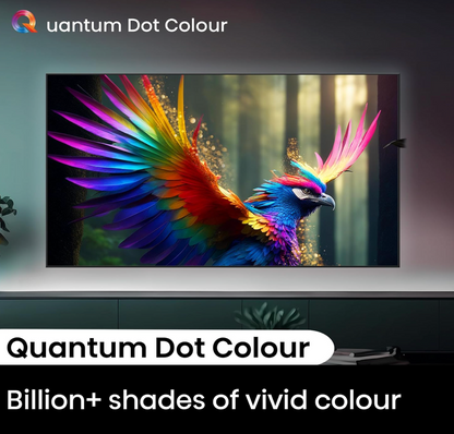 ஹைசென்ஸ் 164 செமீ (65 அங்குலம்) U6N PRO தொடர் 4K அல்ட்ரா HD ஸ்மார்ட் QLED மினி LED டிவி 65U6N PRO (கருப்பு)