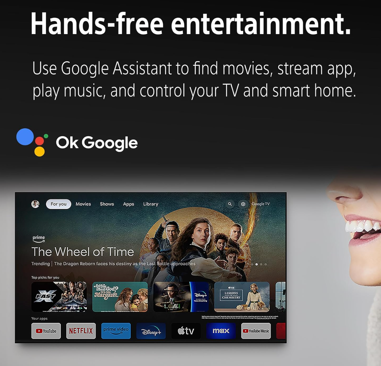 Sony 189 cm (75 inches) BRAVIA 7 4K Ultra HD AI Smart Mini LED Google TV K-75XR70 (Black)