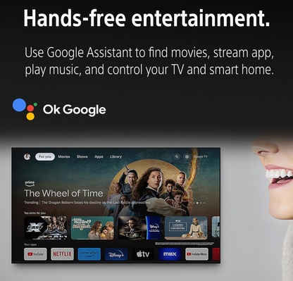 Sony 189 cm (75 inches) BRAVIA 7 4K Ultra HD AI Smart Mini LED Google TV K-75XR70 (Black)