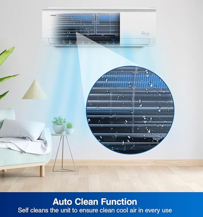 Voltas 1.5 Ton 5 Star Inverter Split AC (Copper, 4-in-1 Adjustable Mode, Anti-dust Filter, 185V Vectra Elite, White)