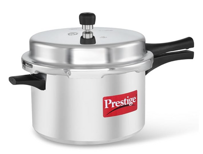 Prestige Popular Aluminium Pressure Cooker, 8.5 L, Silver