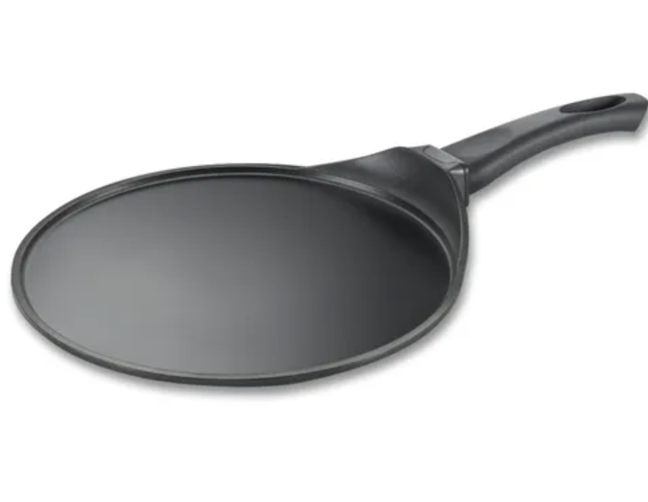 Prestige Omega Die cast Plus 27cm Dosa Tawa|Non-Stick with 3 Layers Scratch Guard Coating|Unique Heat Indicator|Gas & Induction Compatible|1 Year warrnty