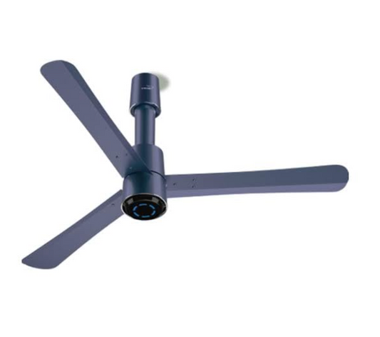 V guard INSIGHT-G Electric Ceiling premium decorative BLDC fan Riband Blue Matte 1.2 mtr