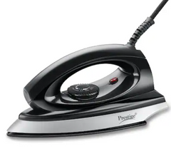 Prestige Magic Spark 750 W Dry Iron (Black, Silver)-1