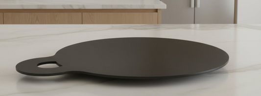 (PAPER ROAST) Pure Iron Dosa Tawa (10" Inches)+ Free Wooden Flip
