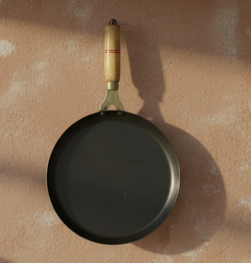Pure Iron Dosa Tawa (10 Inches) + Free Wooden Flip-1