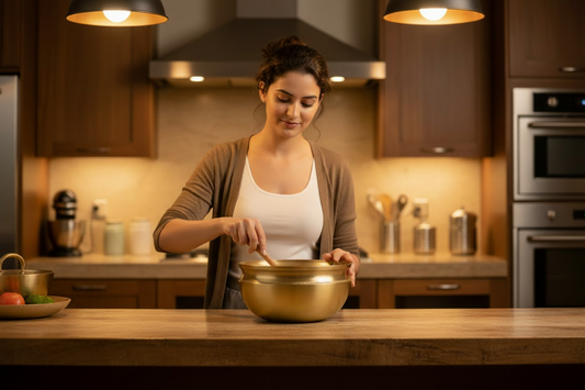 कांस्य पाना/वेंगाला चट्टी (8")