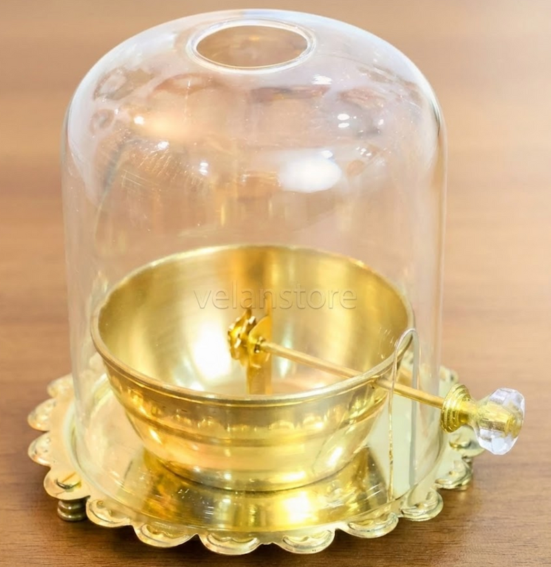 Brass Akhand Jyoti Diya-1