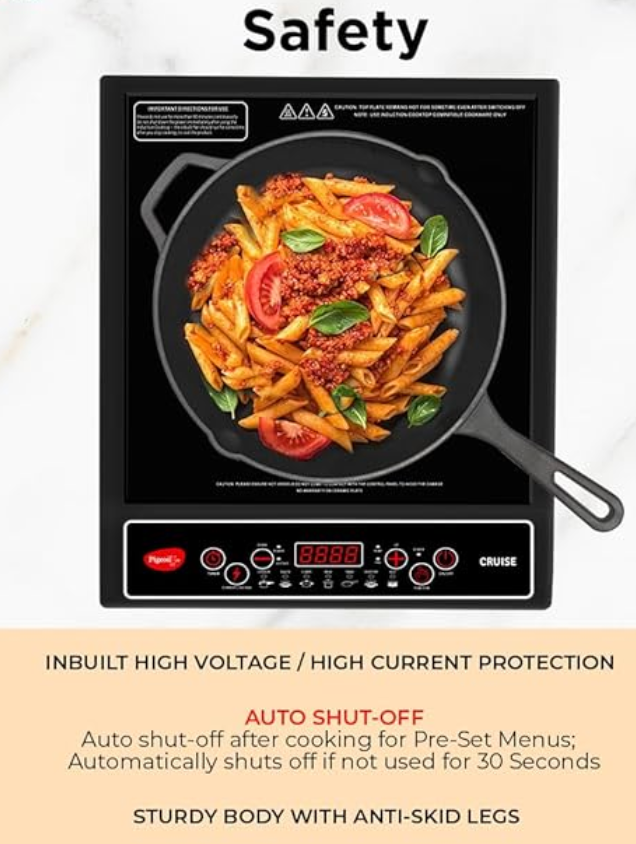 Pigeon 1800 Watt Induction Cooktop-3