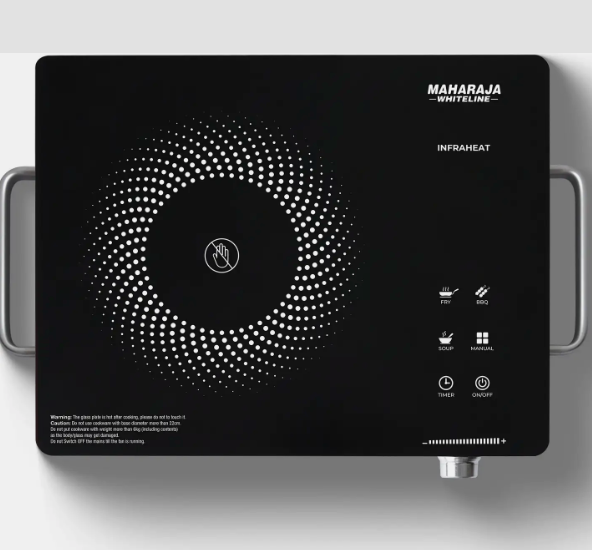 MAHARAJA WHITELINE 2200 W Infrared Cooktop Touch Panel-1