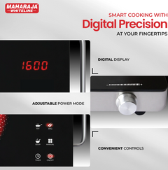 MAHARAJA WHITELINE 2200 W Infrared Cooktop Touch Panel-4