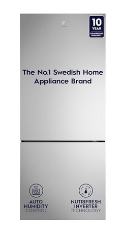 Electrolux UltimateTaste 500 425 Litres 1 Star Frost Free Double Door Bottom Mount Refrigerator with Door Alarm (EBE4502C-S, Stainless Steel)-1