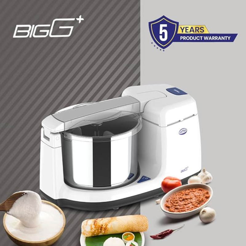 Ultra Table Top Bigg Plus 2.5 litre Wet Grinder 110V-4