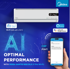 Midea Santis NXG RYL V Pro 1.5 Ton 5 Star Wi-Fi Inverter Split AC (2026 Model, Copper Condenser, R32)-2