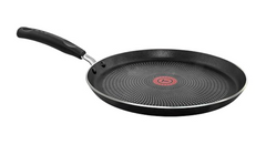 Tefal Delicia 26 cm Flat Tawa | Titanium Non-Stick Coating | Fast & Optimum Heat Distribution | Thermo Signal Technology | 100% PFOA Safe | Metal Spatula Friendly-1