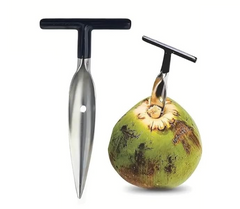 Kmils Stainless Steel Coconut Opener Tool, Coconut Hole Maker, Coconut Water Opener, Coconut Driller-1
