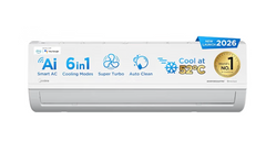 Midea 1.36 Ton 3 Star Inverter Split AC, Wi-Fi & 6-in-1,2026 Model-1