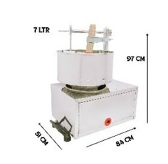 KRN Commercial 7 Litre Stainless Steel Wet Grinder Machine | 240W 1 HP Single Phase Motor | Heavy Duty Idli Dosa Batter Grinder | Semi Automatic Commercial Wet Grinder for Hotel, Restaurant-3