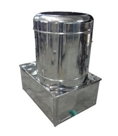 KRN Commercial oil dryer for chips, french fries, banana chips etc (silver stainless steel) oil dryer machine-2