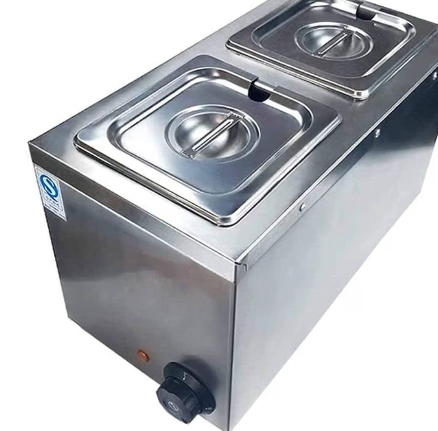 Chocolate Melting Machine Pot Melter Warmer Double Tank Bain Marie Food Warmer 1+1 LTR-2