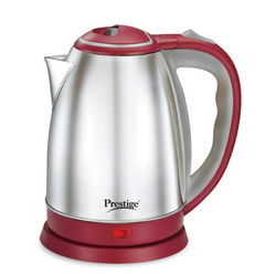 Prestige Electric Kettle PKOSS 1.8 Red (1.8 L with Concealed Element and Detachable Power Base)-1