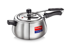 Prestige Triply Cute Svachh Pressure Cooker | Tri-Ply Body | Svachh Deep Lid for Spillage Control | Gas & Induction Compatible-1