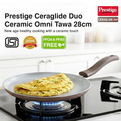 Prestige Ceraglide Duo Ceramic Coating Non-Stick Aluminium Omni Tawa-2