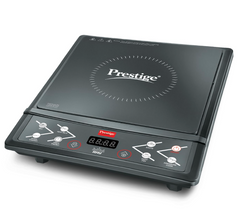 Prestige Ray Induction 1350W Cooktop | Automatic Voltage Regulator | Push Button Controls-1