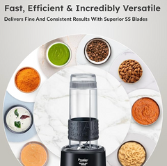Prestige Nutri-Jet Trio 450W Mixer Grinder with 3 Transparent Jars-3