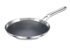 Prestige TRIPLY HexaMagic Ceramic Omni Tawa 30cm | Durable Honeycomb Structure | PFOA & PFAS Free | Healthy Eating | Gas & Induction Compatible | 15Y Product & 3Y Coating Warranty| ISI Certified-1