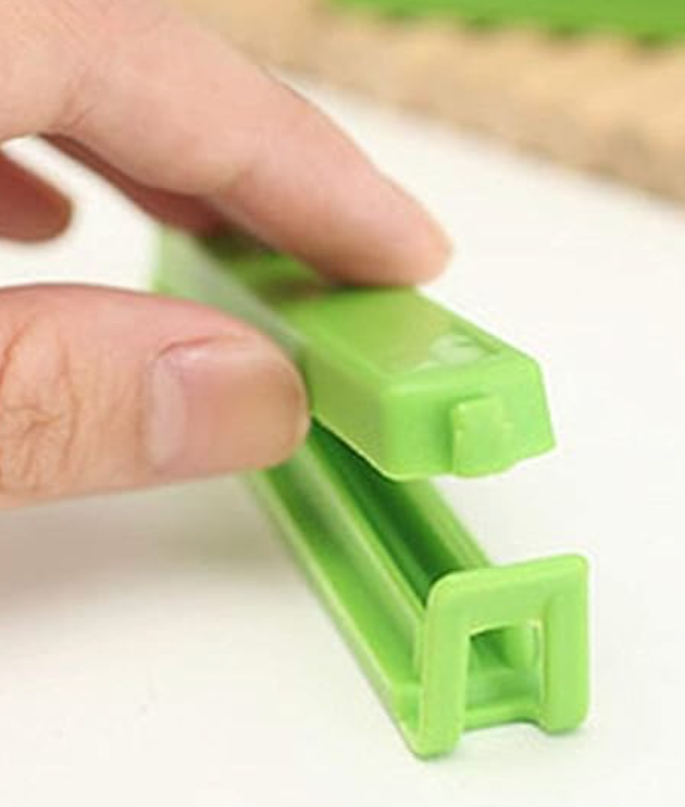 உணவுப் பை சீலிங் கிளிப்புகள் உணவு சேமிப்பு சீலர் கிளாம்ப் பிளாஸ்டிக்