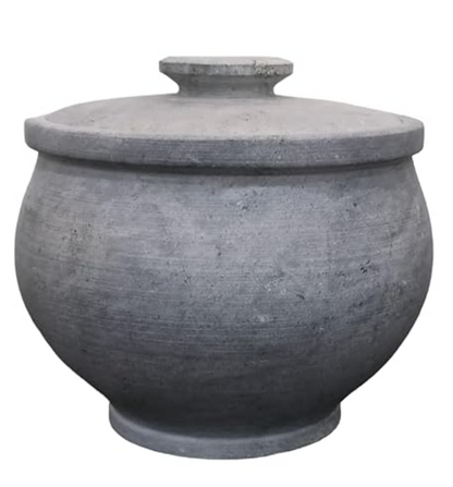 500 – 600 एमएल सोपस्टोन दही पॉट | ताजा, मलाईदार दही के लिए पारंपरिक भंडारण।