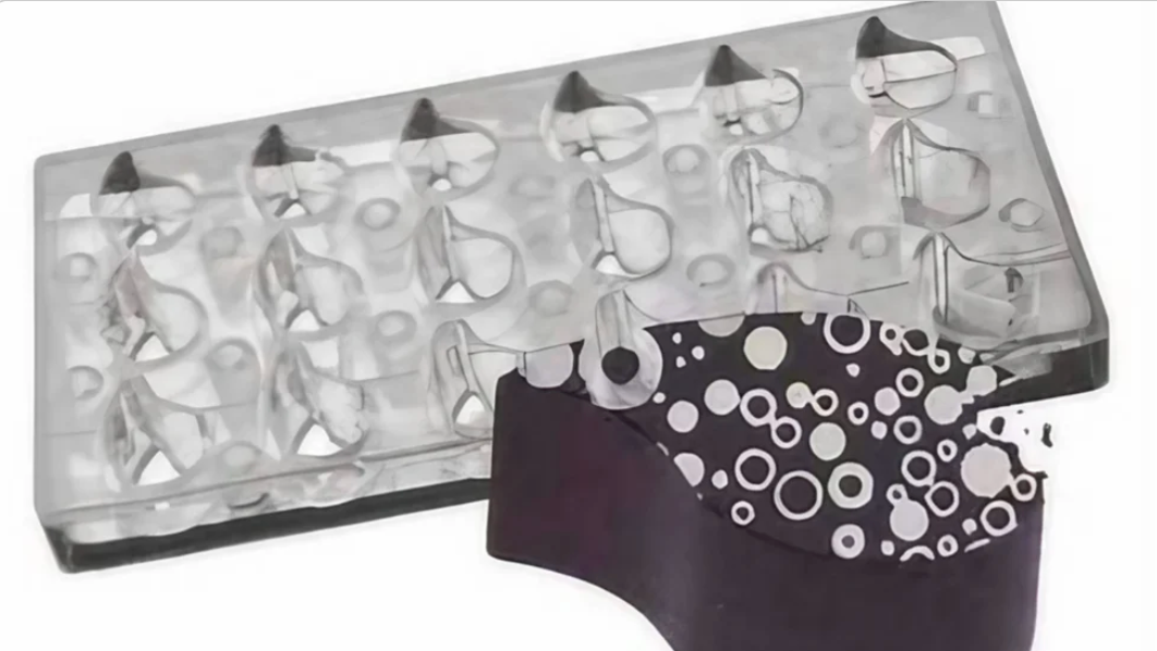 Chocolate Transfer Sheet Mold Polycarbonate Chocolate Mold DIY Handmade Chocolate Magnetic Chocolate Mold Candy Mould Flower