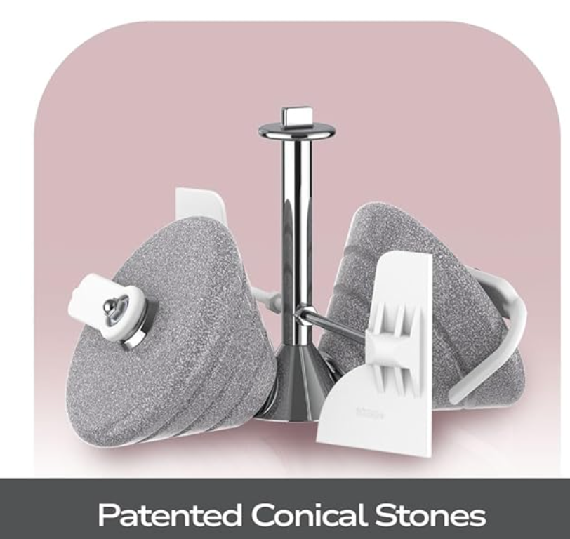 अल्ट्रा एल्गी मिनी 1.25 लीटर वेट ग्राइंडर सफ़ेद, ABS बॉडी 