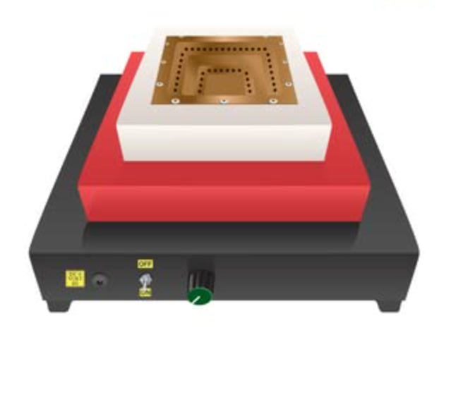 Steel 8" Diagonal, Multicolour, Eco Friendly Pollution Free Smokeless Havan Kund Electric Homa Kundam