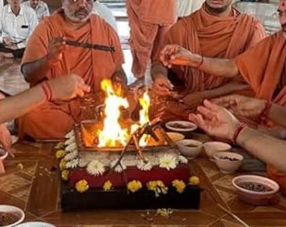 Steel 8" Diagonal, Multicolour, Eco Friendly Pollution Free Smokeless Havan Kund Electric Homa Kundam