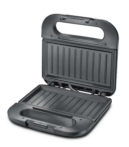 Prestige PGDP 02 750 W Sandwich Toaster with Fixed & Deep Sandwich Grill Plates(Black, Non-Stick Coated)