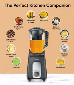 Prestige Ergon Mixer Grinder (With 3 Stainless Steel Jars And 1 Juicer Jar)-3