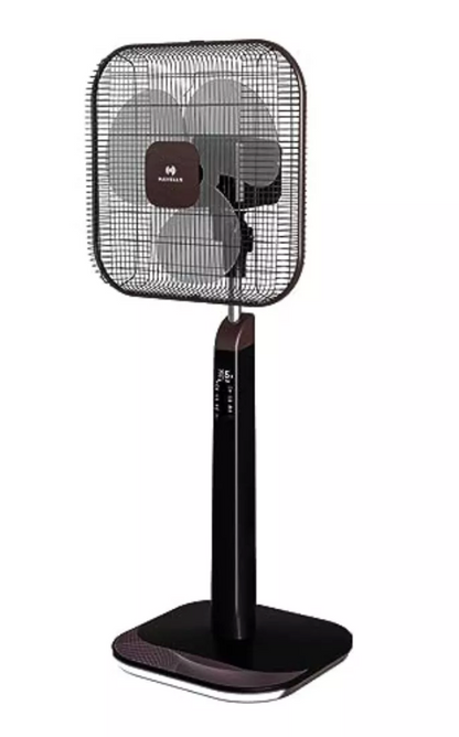 Havells Aindrila 400mm Oscillating Pedestal Fan | Remote control, Timer Upto 8 Hrs, LED Light, Sleep & Breeze Mode | High Air Delivery | Telescopic Arrangement | Available colour will be sent