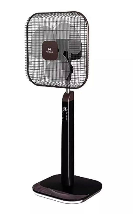 Havells Aindrila 400mm Oscillating Pedestal Fan | Remote control, Timer Upto 8 Hrs, LED Light, Sleep & Breeze Mode | High Air Delivery | Telescopic Arrangement | Available colour will be sent
