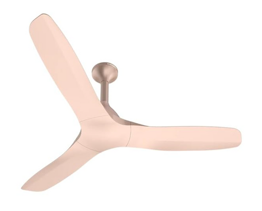 Crompton Silent Pro Fluido Wave 1 Star 1200 mm 3 Blade Ceiling Fan (2X Silent Operation | Cinanmon Blush | Pack of 1)