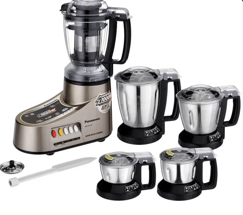 Panasonic Mixer Grinder Complete Package - Grinder, Jar & Coupler Bundle-1