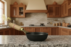 Pure Iron Tadka Pan/Thalipu Karandi (5" Inches)-1