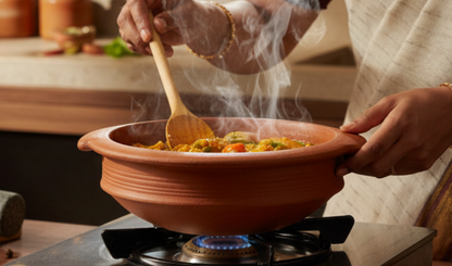 Red Clay Cooking Pot (LARGE)